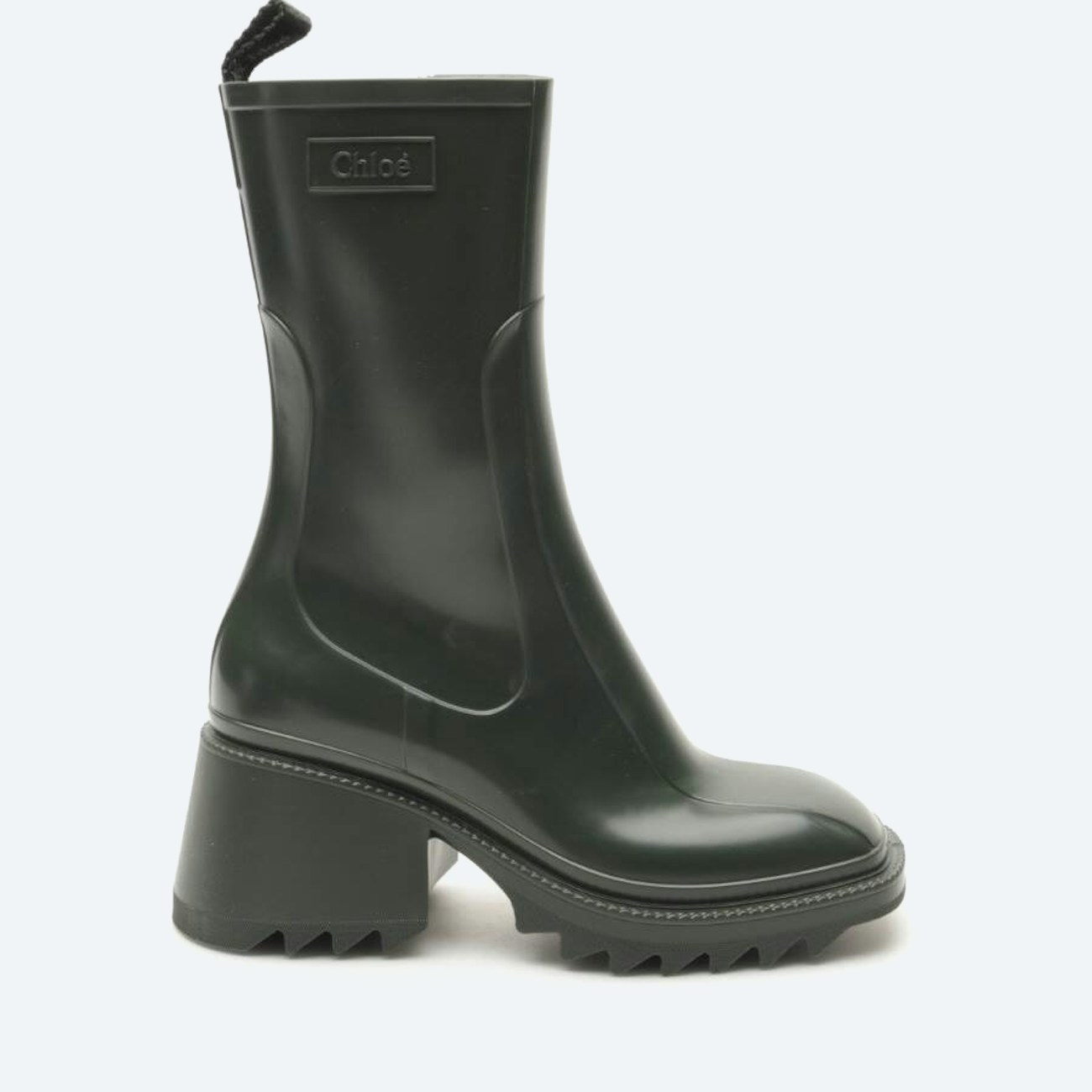 Image 1 of Rain Boots EUR 36 Dark Green in color Green | Vite EnVogue