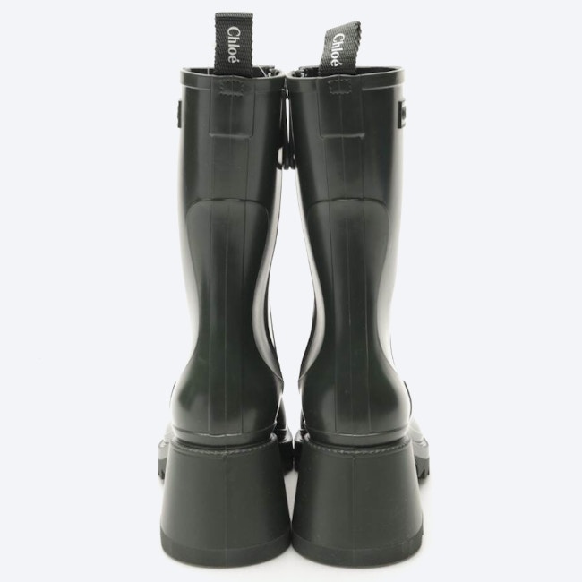 Image 3 of Rain Boots EUR 36 Green in color Green | Vite EnVogue