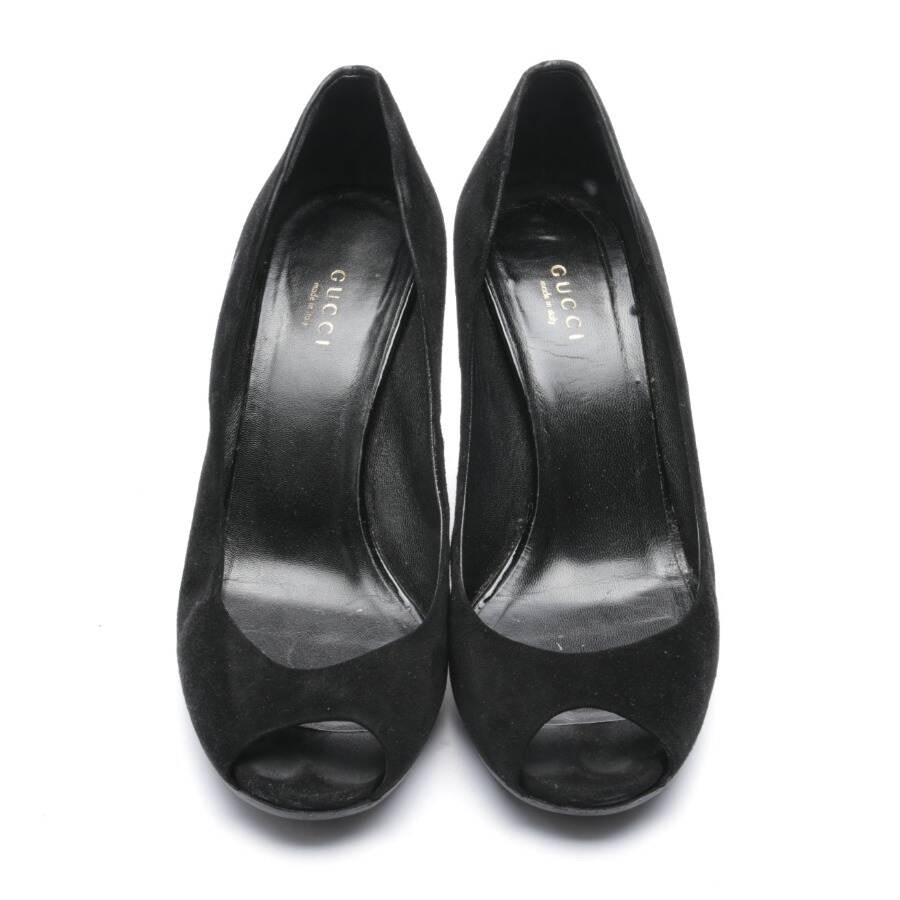 Image 2 of Peep Toes EUR 38.5 Black in color Black | Vite EnVogue