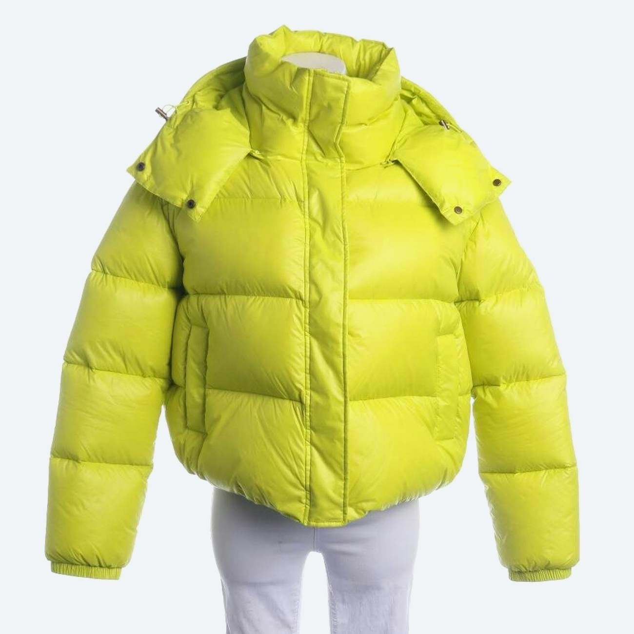 Image 1 of Winter Jacket 36 Neon Yellow in color Neon | Vite EnVogue