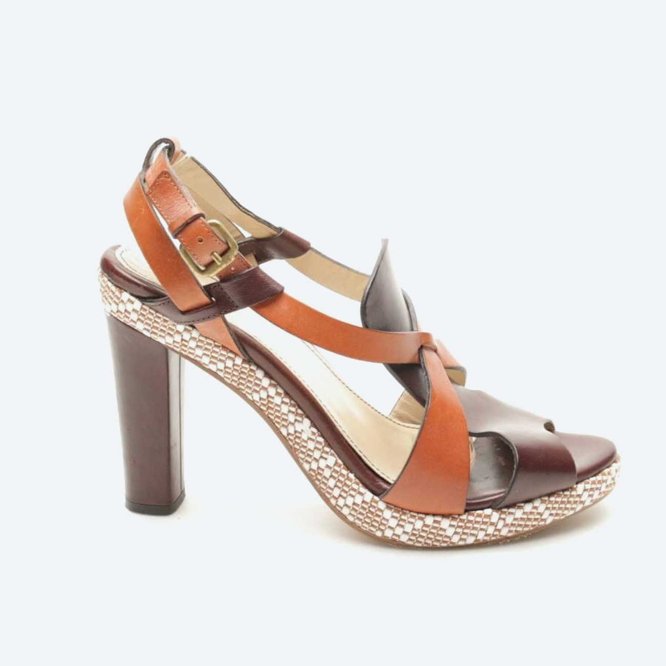 Image 1 of Heeled Sandals EUR 41 Brown in color Brown | Vite EnVogue