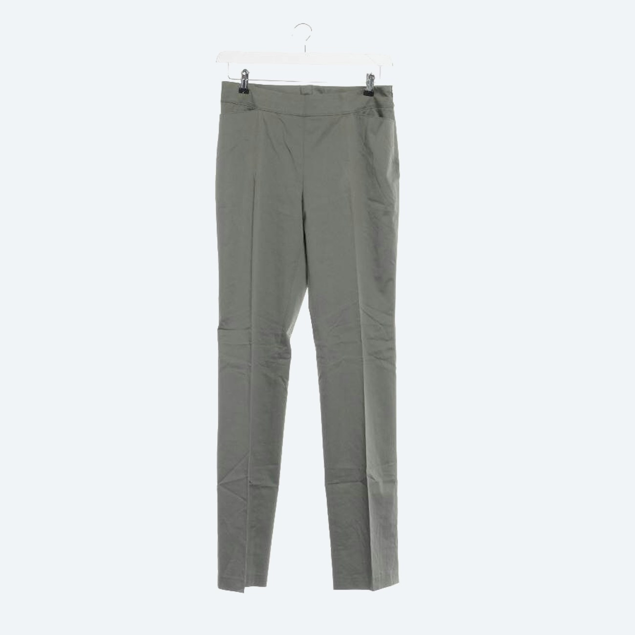 Image 1 of Trousers 38 Olive Green in color Green | Vite EnVogue