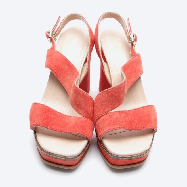Image 2 of Heeled Sandals EUR 37 Dark Orange in color Orange | Vite EnVogue
