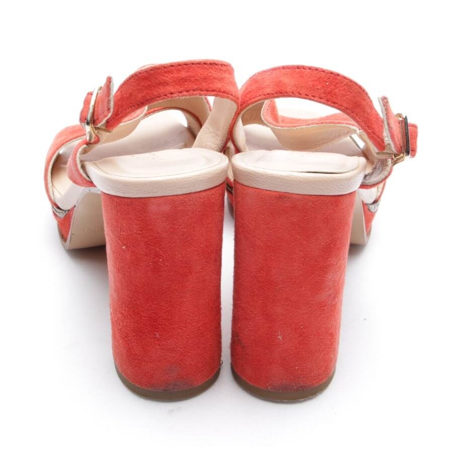 Image 3 of Heeled Sandals EUR 37 Dark Orange in color Orange | Vite EnVogue