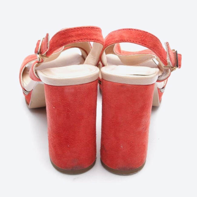 Image 3 of Heeled Sandals EUR 37 Dark Orange in color Orange | Vite EnVogue