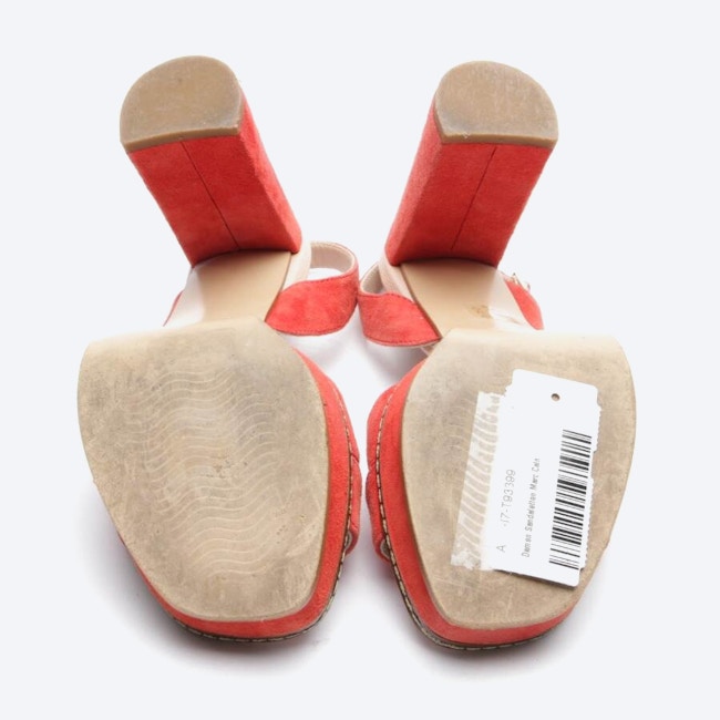 Image 4 of Heeled Sandals EUR 37 Dark Orange in color Orange | Vite EnVogue
