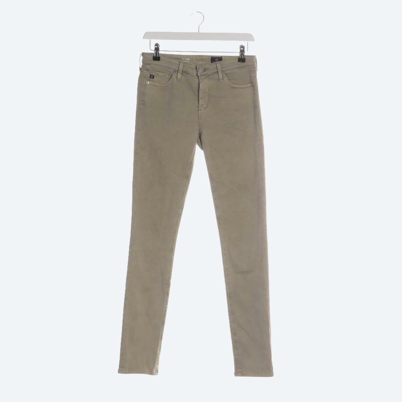 Image 1 of Trousers W25 Olive Green in color Green | Vite EnVogue