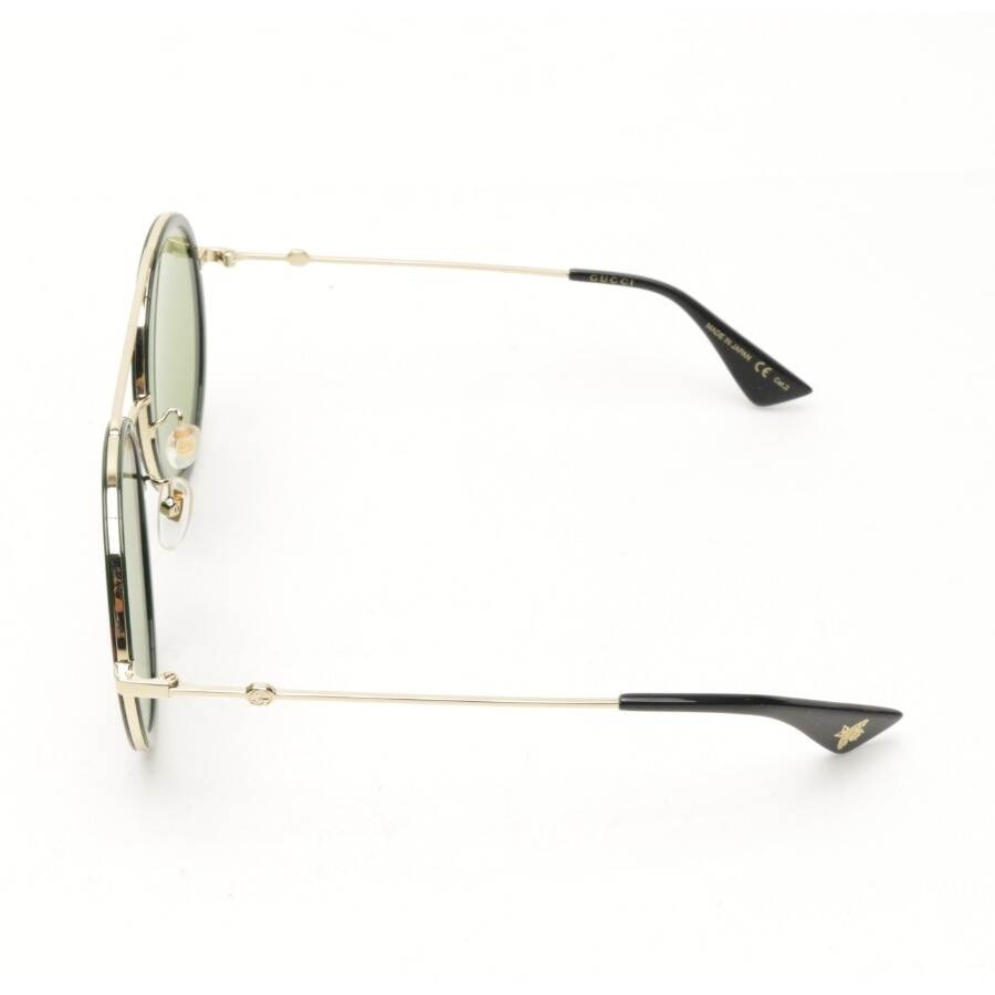 Image 3 of GG0061 Sunglasses Gold in color Metallic | Vite EnVogue