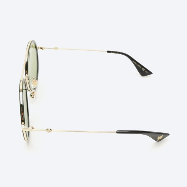 Image 3 of GG0061 Sunglasses Gold in color Metallic | Vite EnVogue