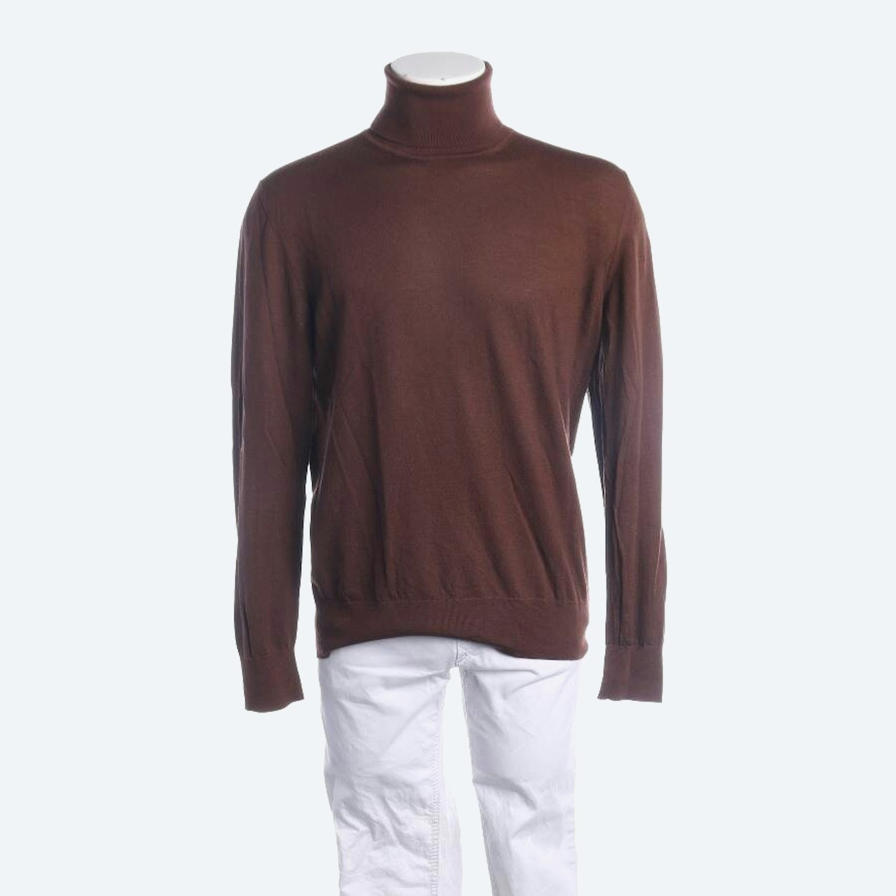 Image 1 of Wool Jumper L Brown in color Brown | Vite EnVogue