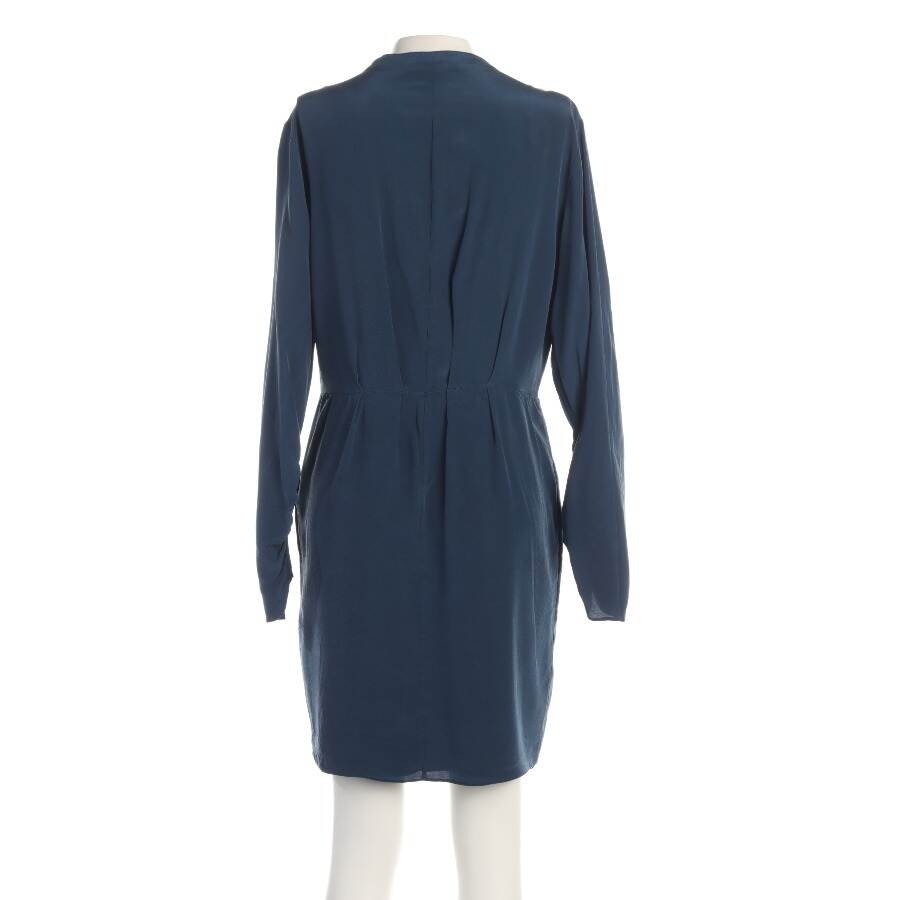 Image 2 of Silk Dress 40 Blue in color Blue | Vite EnVogue