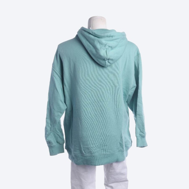 Image 2 of Hooded Sweatshirt L Turquoise in color Blue | Vite EnVogue
