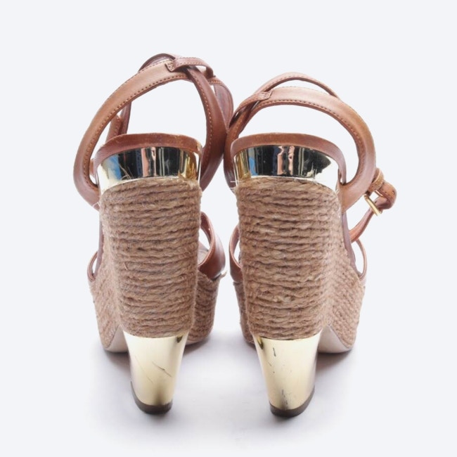 Image 3 of Heeled Sandals EUR38 Light Brown in color Brown | Vite EnVogue