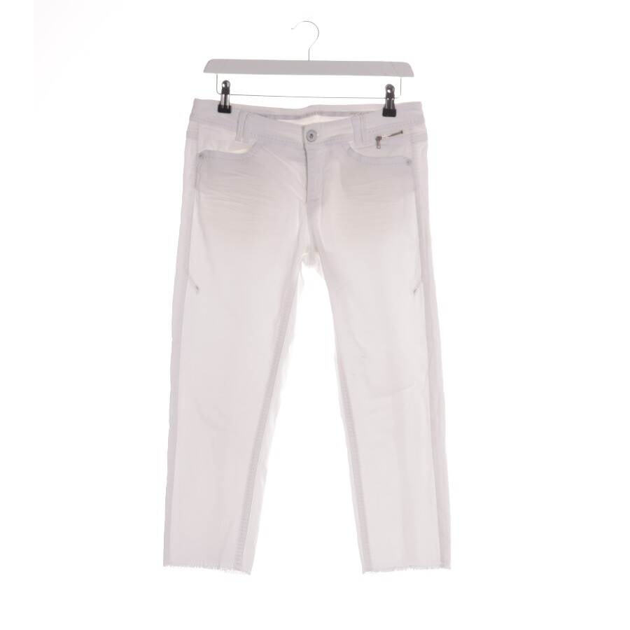 Image 1 of Jeans Straight Fit 38 White in color White | Vite EnVogue