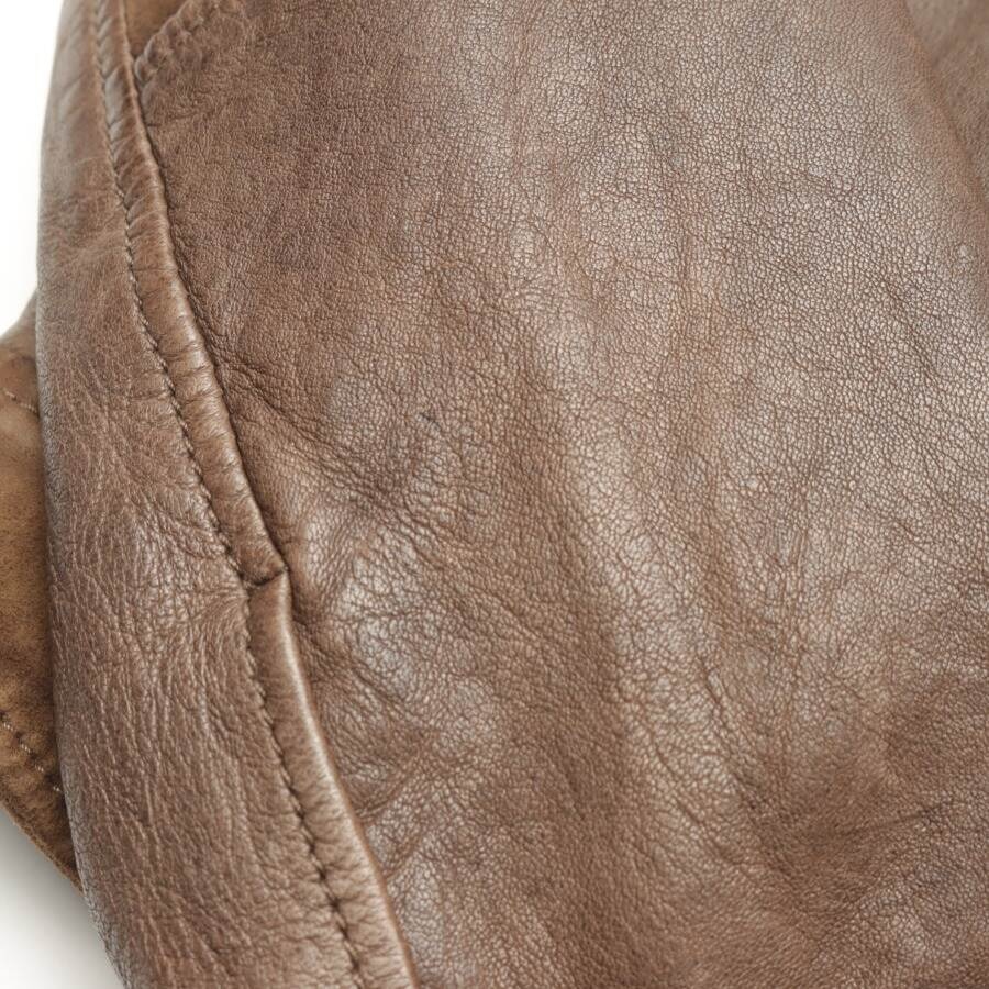 Image 6 of LeatherJacket 38 Dark Brown in color Brown | Vite EnVogue