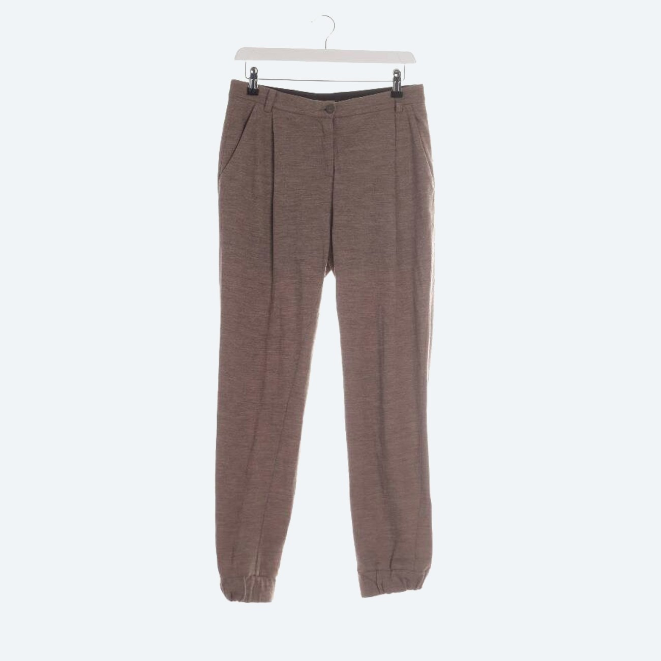 Image 1 of Wool Pants 34 Brown in color Brown | Vite EnVogue
