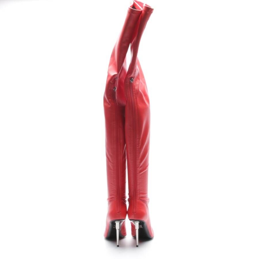Image 4 of Overknee Boots EUR 38.5 Red in color Red | Vite EnVogue