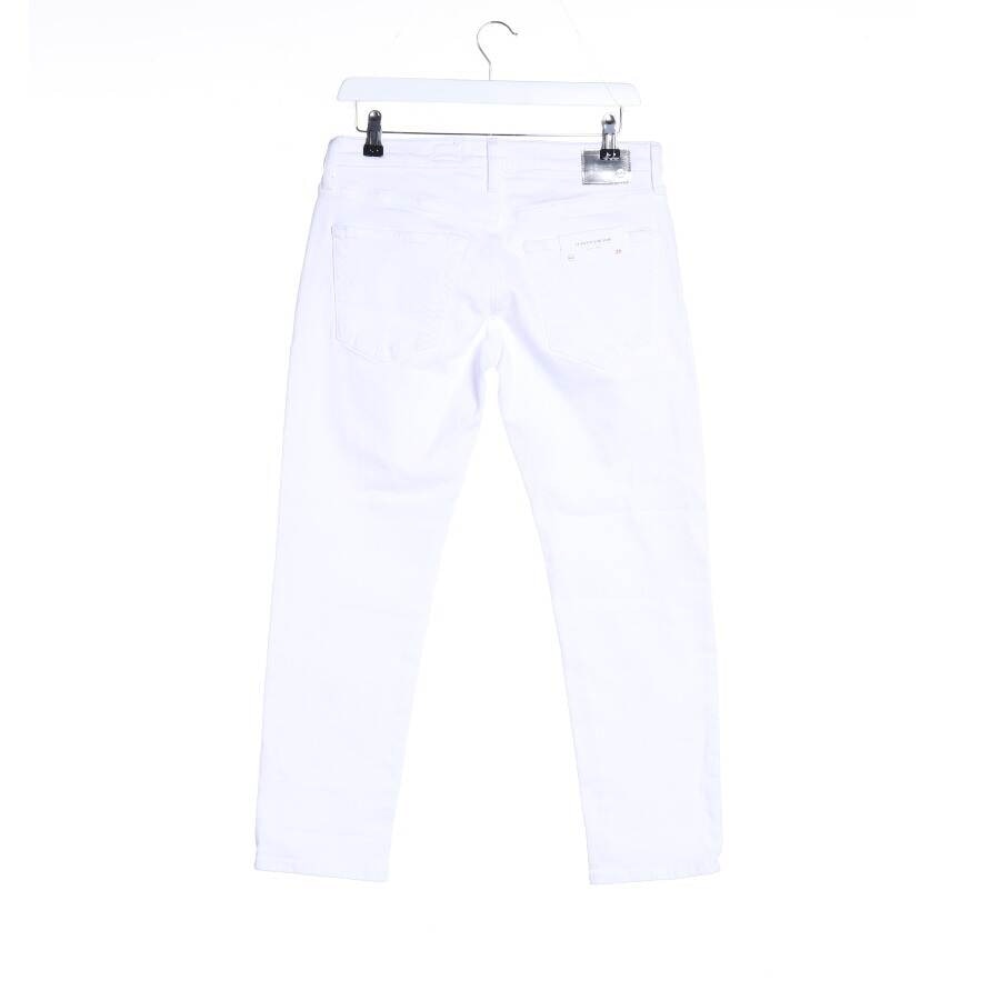 Image 2 of Jeans Straight Fit W26 White in color White | Vite EnVogue