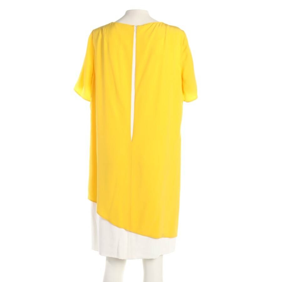 Image 2 of Silk Dress 40 Yellow in color Yellow | Vite EnVogue