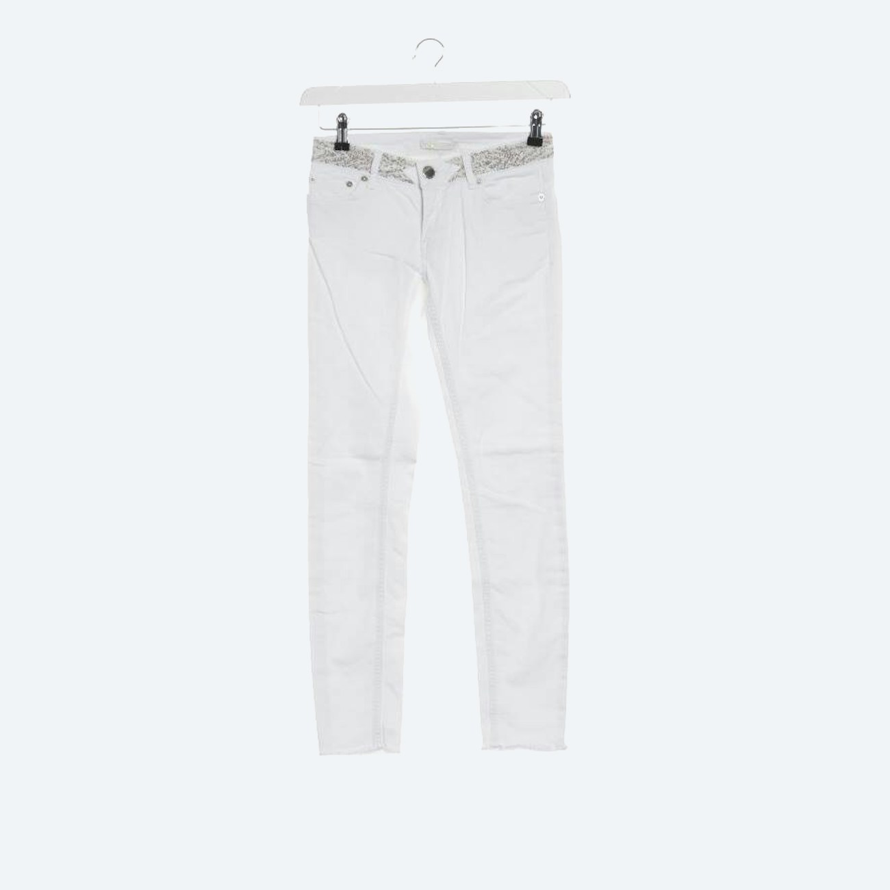 Image 1 of Jeans Skinny 32 White in color White | Vite EnVogue