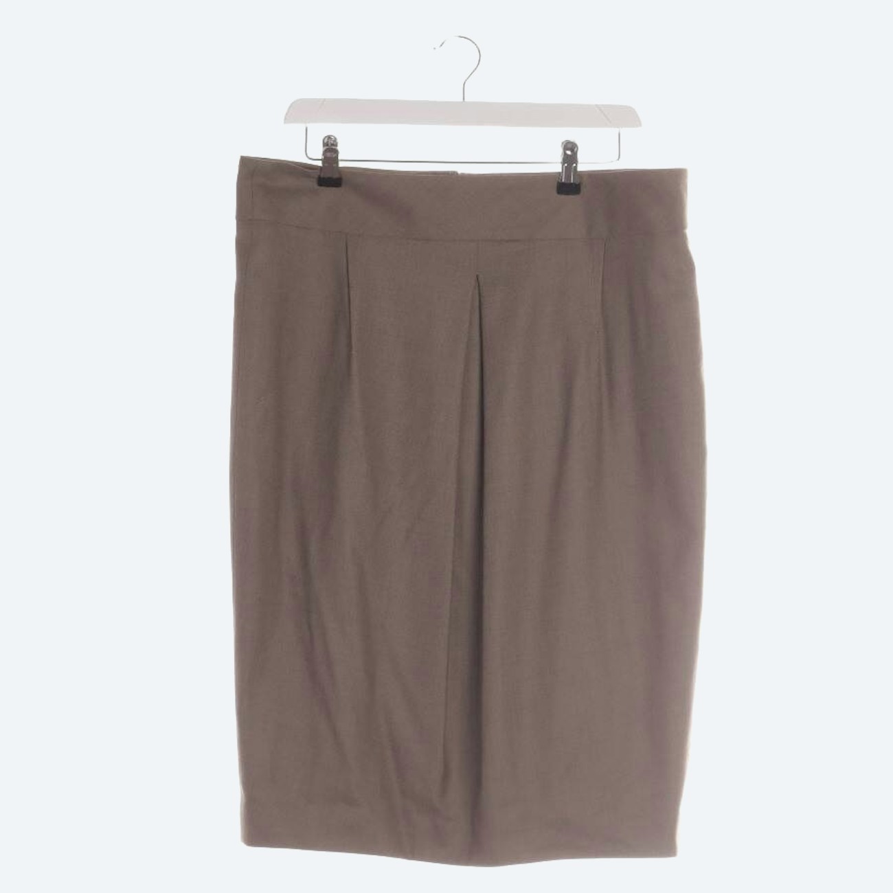 Image 1 of Skirt 42 Light Brown in color Brown | Vite EnVogue