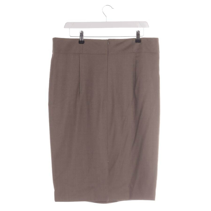 Image 2 of Skirt 42 Light Brown in color Brown | Vite EnVogue