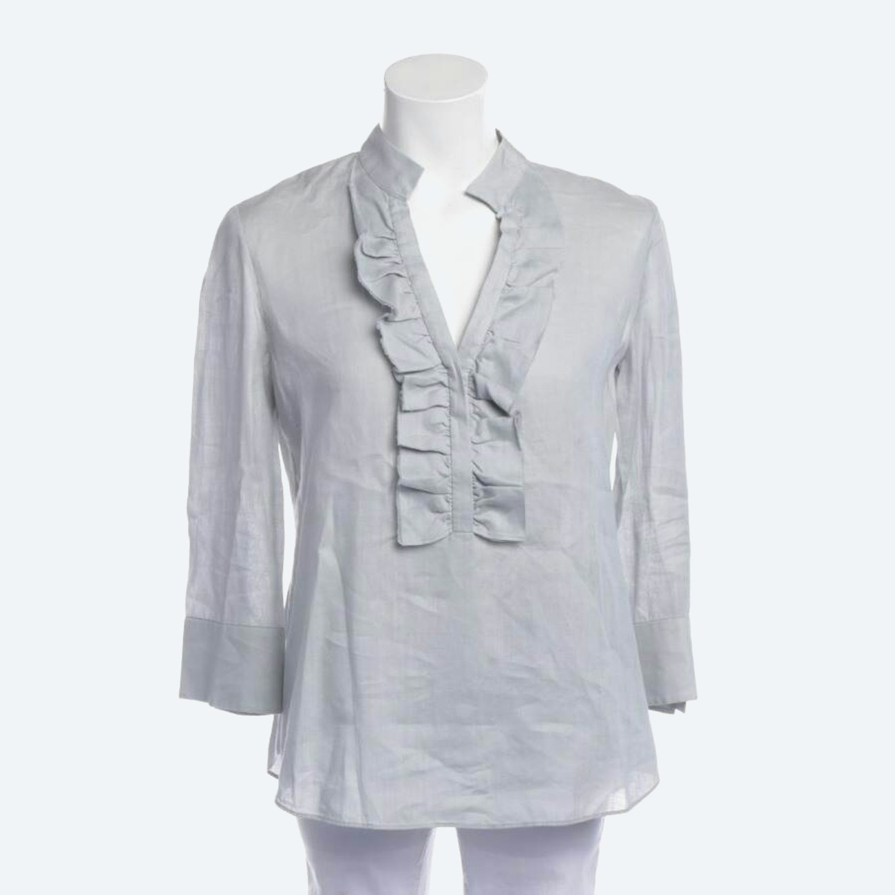 Image 1 of Shirt Blouse 34 Gray in color Gray | Vite EnVogue