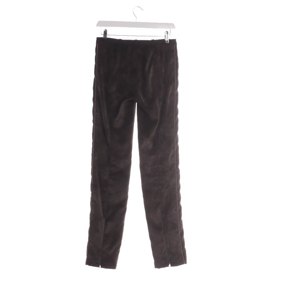 Image 2 of Trousers 34 Dark Brown in color Brown | Vite EnVogue