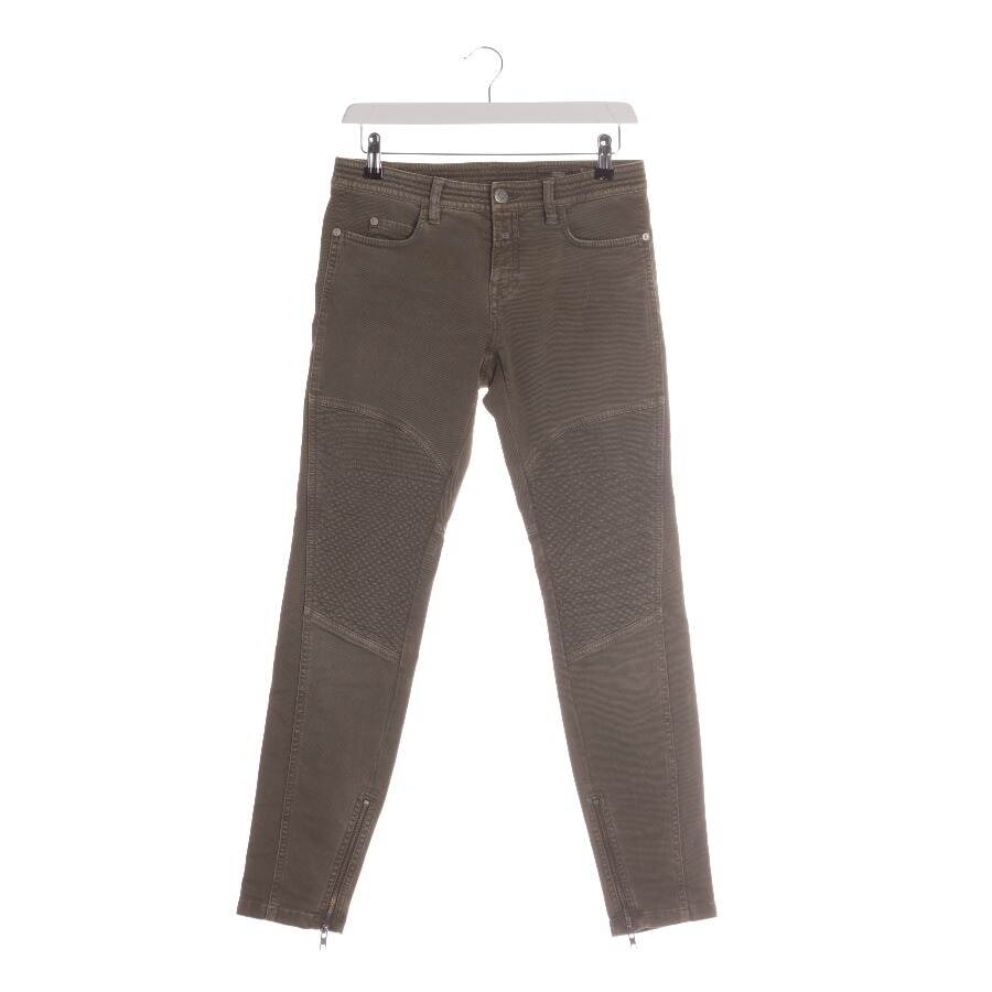 Image 1 of Trousers W26 Olive Green in color Green | Vite EnVogue