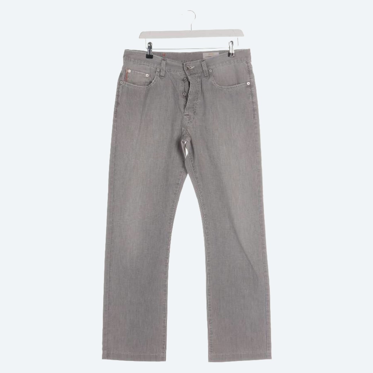 Image 1 of Trousers W33 Light Gray in color Gray | Vite EnVogue