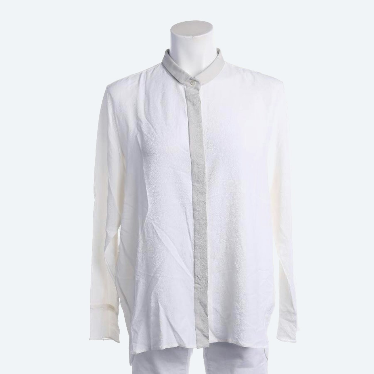 Image 1 of Shirt 44 Beige in color White | Vite EnVogue