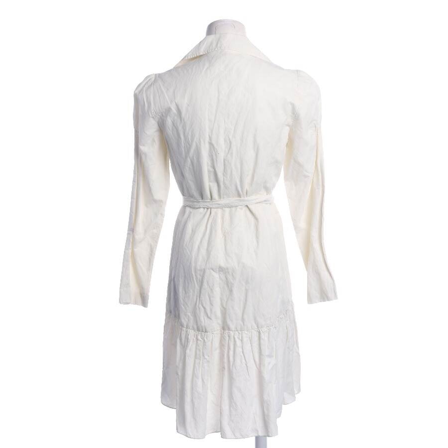 Image 2 of Shirt Dress 42 Cream in color White | Vite EnVogue