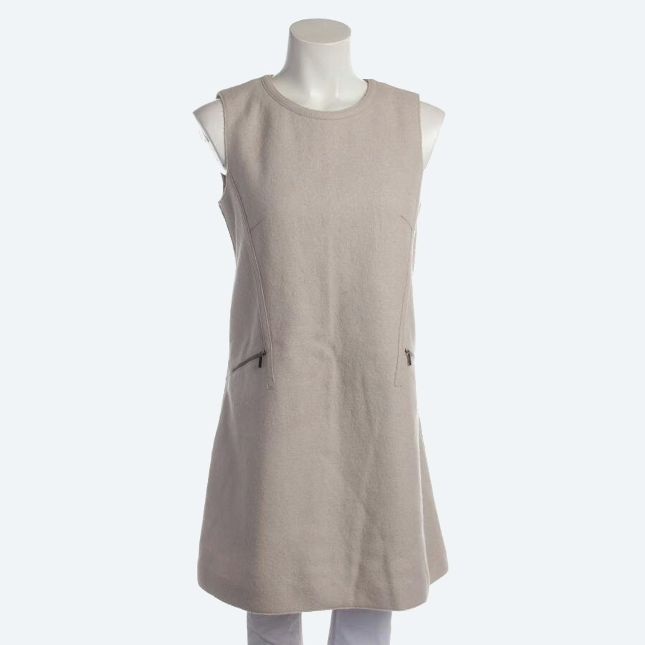 Image 1 of Wool Dress 38 Beige in color White | Vite EnVogue