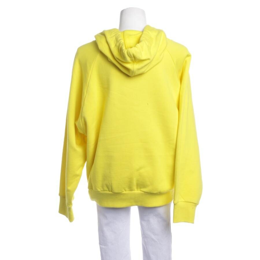 Image 2 of Hooded Sweatshirt L Yellow in color Yellow | Vite EnVogue