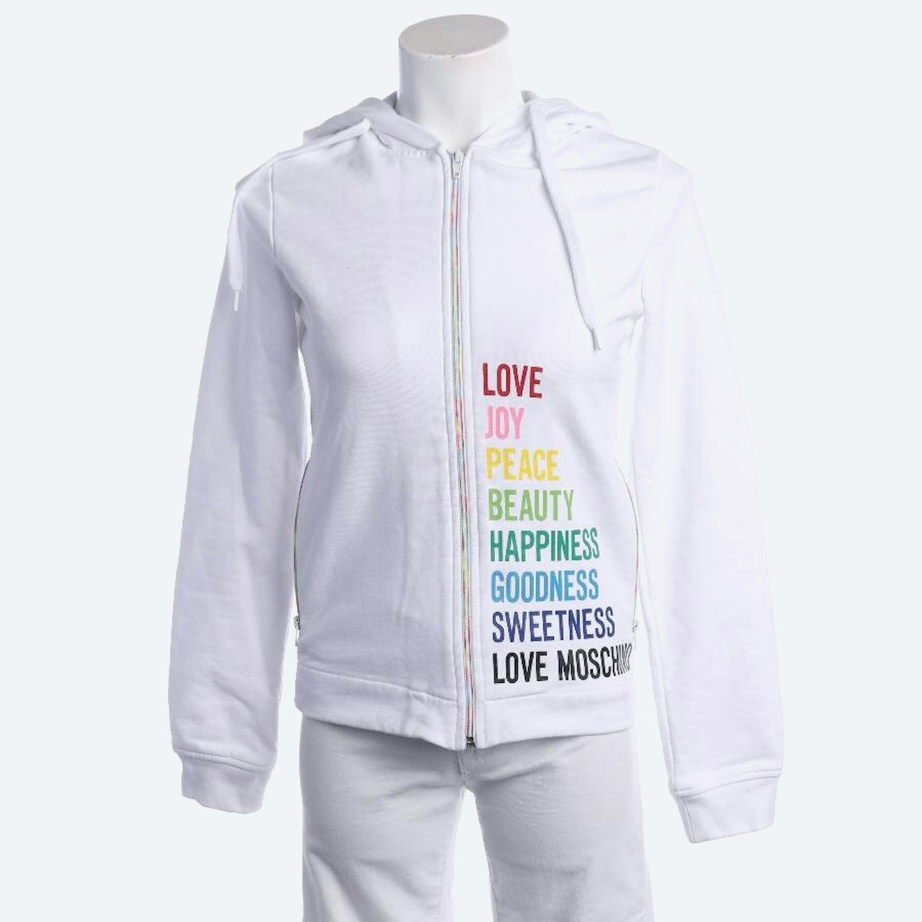 Image 1 of Sweat Jacket 36 White in color White | Vite EnVogue