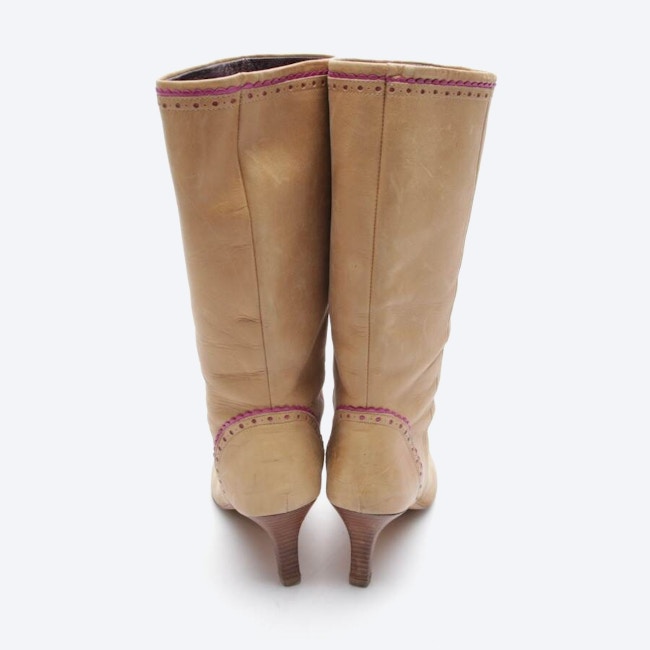 Image 3 of Boots EUR 37 Light Brown in color Brown | Vite EnVogue