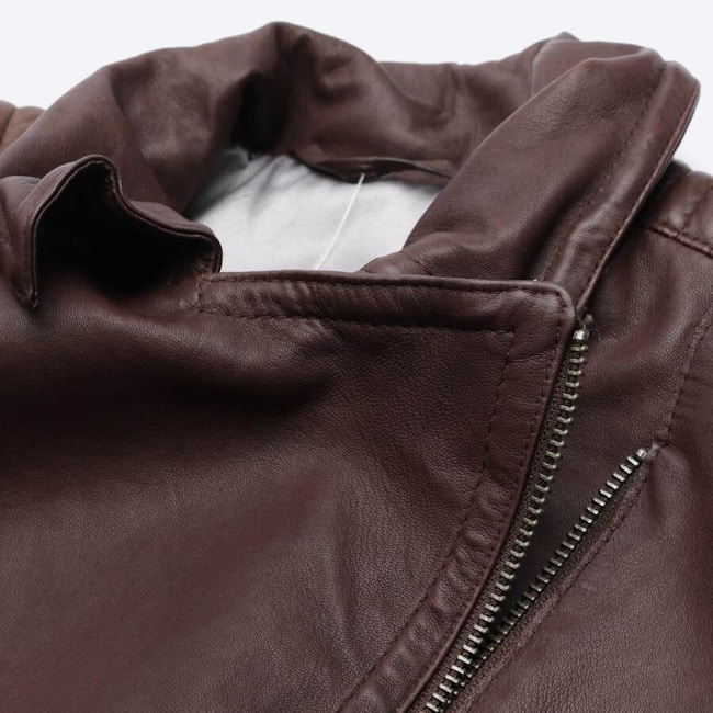 Image 3 of LeatherJacket 40 Brown in color Brown | Vite EnVogue