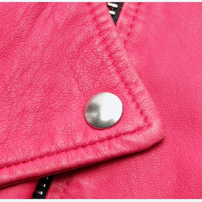 Image 4 of LeatherJacket 34 Fuchsia in color Pink | Vite EnVogue