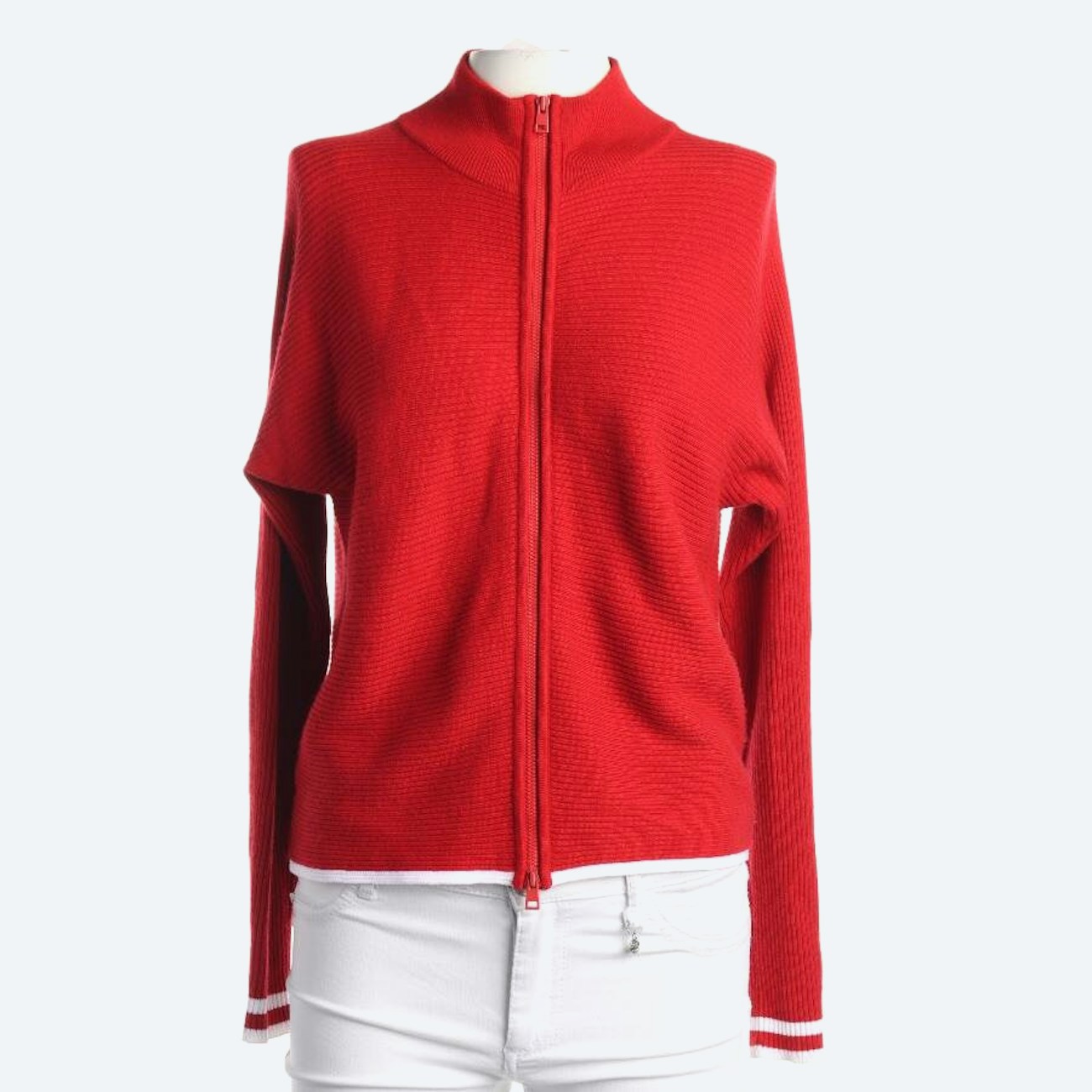Image 1 of Sweat Jacket 36 Red in color Red | Vite EnVogue