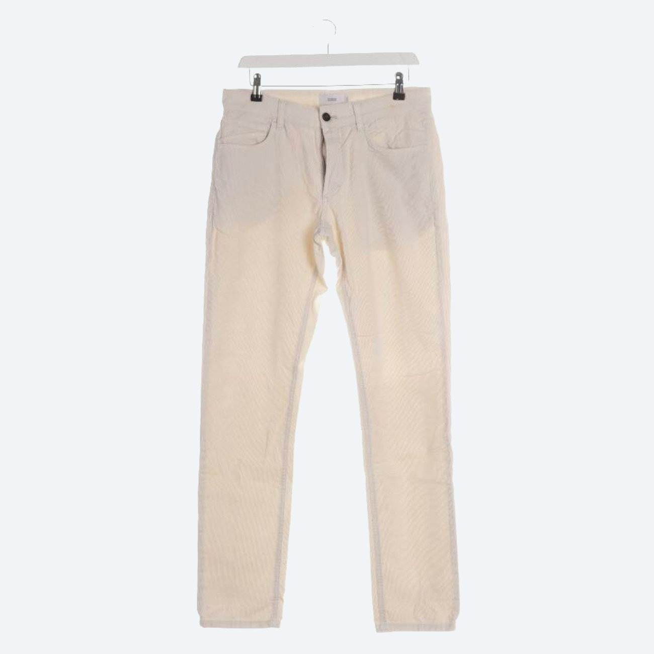 Image 1 of Corduroy Pants W30 Cream in color White | Vite EnVogue