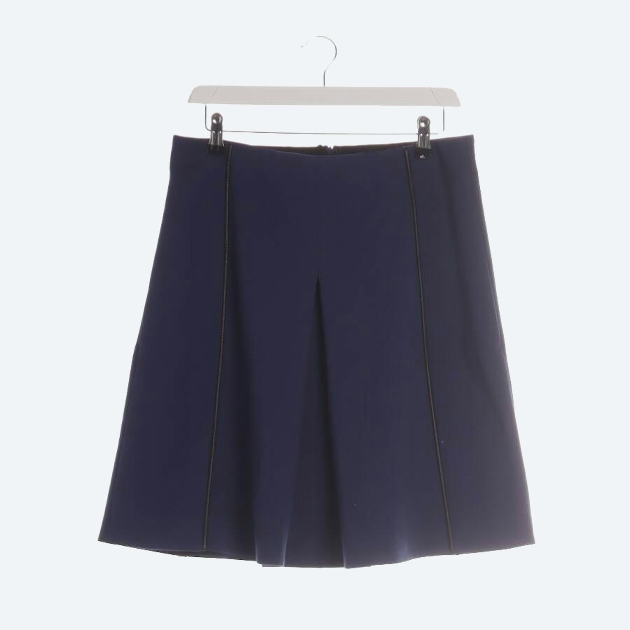 Image 1 of Skirt 40 Navy in color Blue | Vite EnVogue