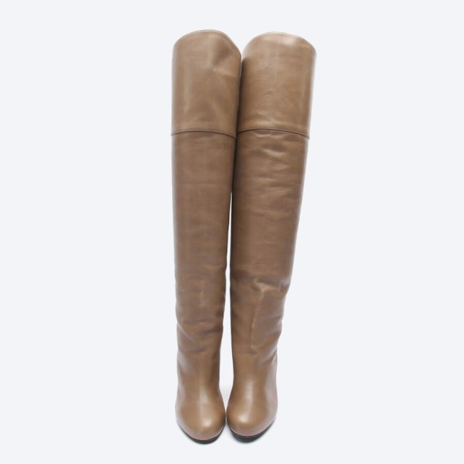Image 2 of Overknee Boots EUR 37.5 Brown in color Brown | Vite EnVogue