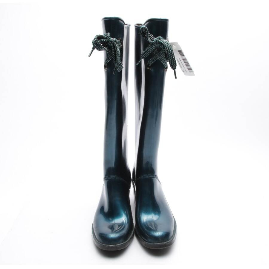 Image 2 of Rain Boots EUR38 Blue in color Blue | Vite EnVogue