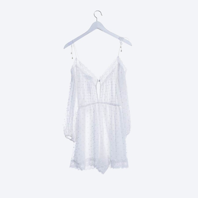 Image 2 of Silk Jumpsuit 34 White in color White | Vite EnVogue