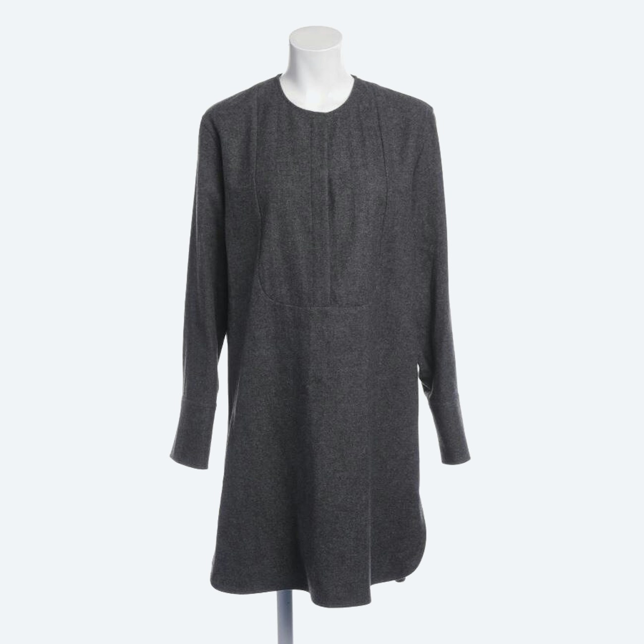 Image 1 of Wool Dress 40 Dark Gray in color Gray | Vite EnVogue