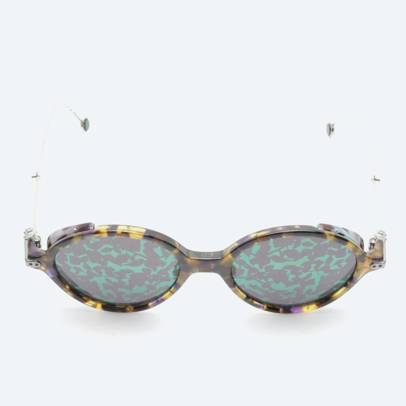 Image 1 of 0X8TW Sunglasses Silver in color Metallic | Vite EnVogue