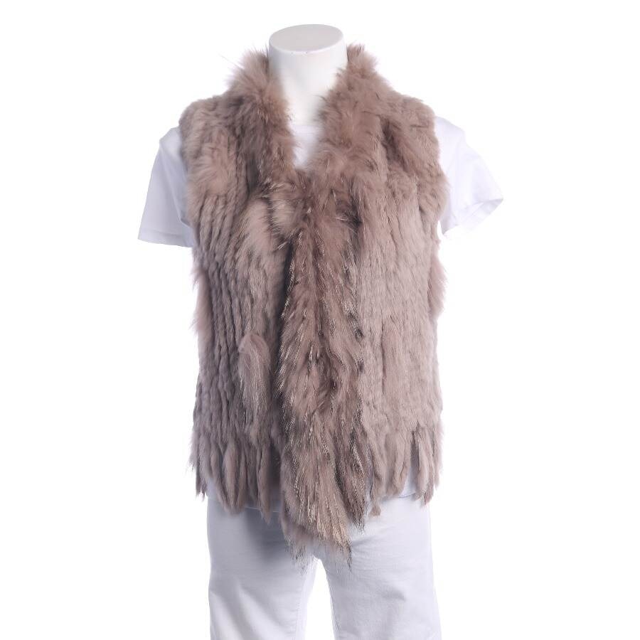 Image 1 of Fur Vest 34 Light Pink in color Pink | Vite EnVogue