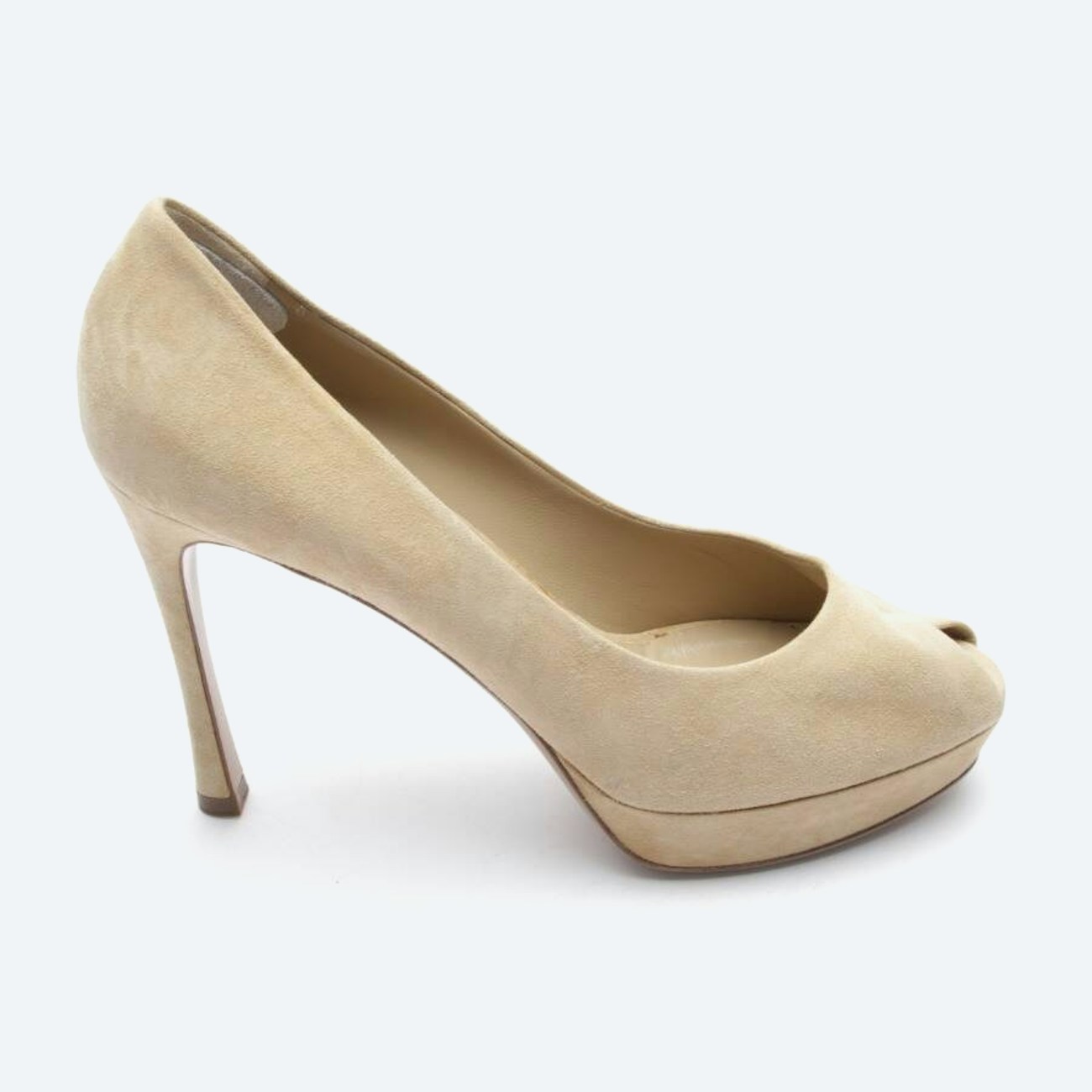 Image 1 of Peep Toes EUR 41 Beige in color White | Vite EnVogue