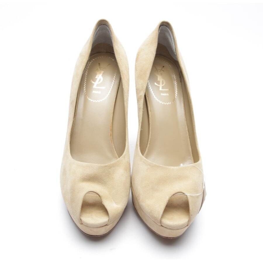 Image 2 of Peep Toes EUR 41 Beige in color White | Vite EnVogue