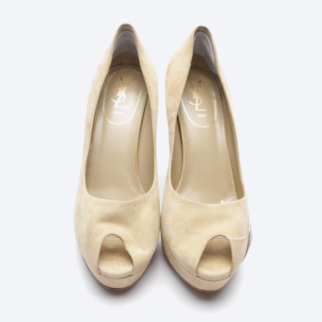 Image 2 of Peep Toes EUR 41 Beige in color White | Vite EnVogue